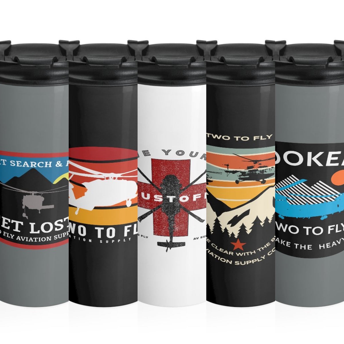 Outback Travel Set (Thermos & 2 Travel Mugs) - Tournament Solutions