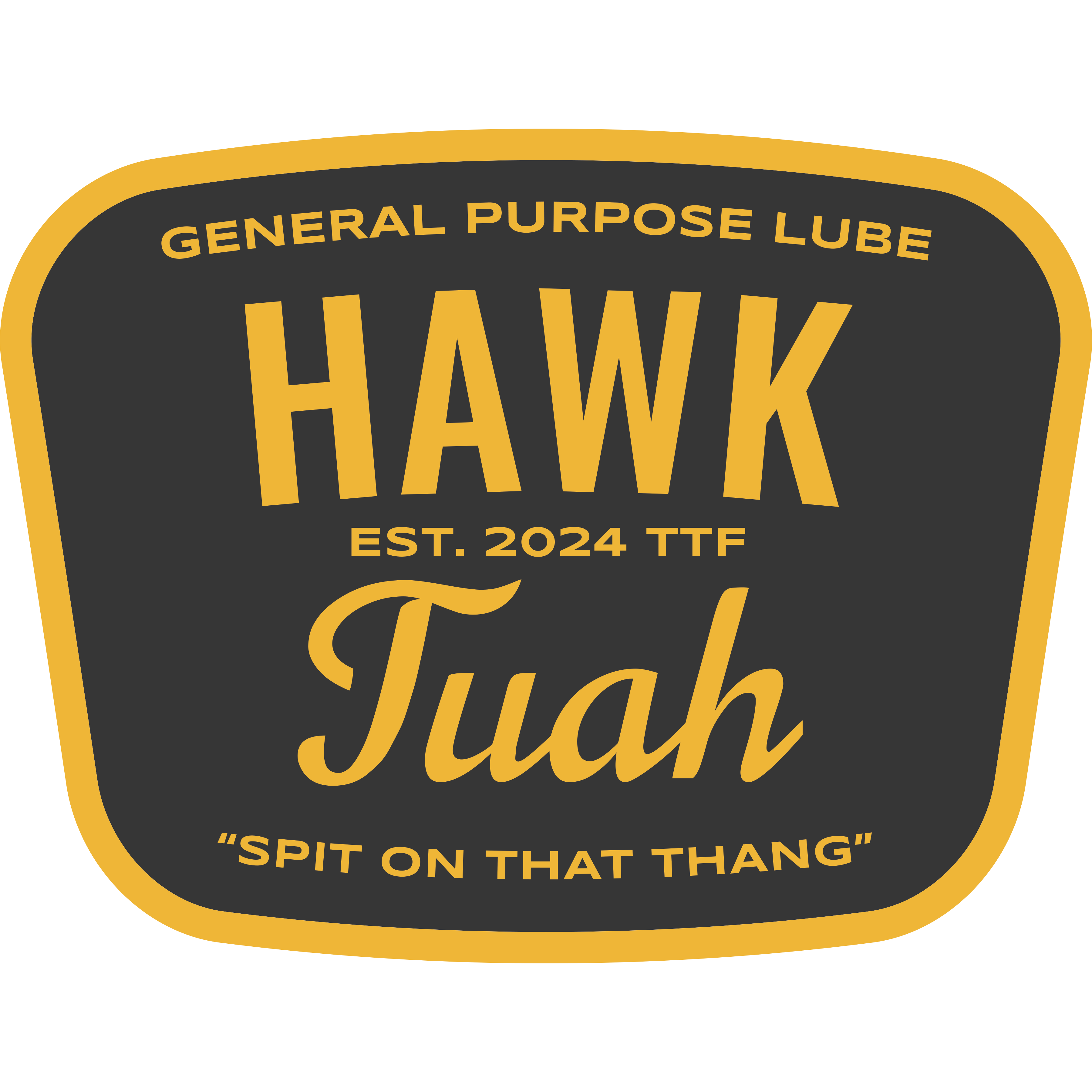 Hawk Tuah PVC Patch