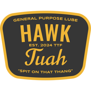 Hawk Tuah PVC Patch