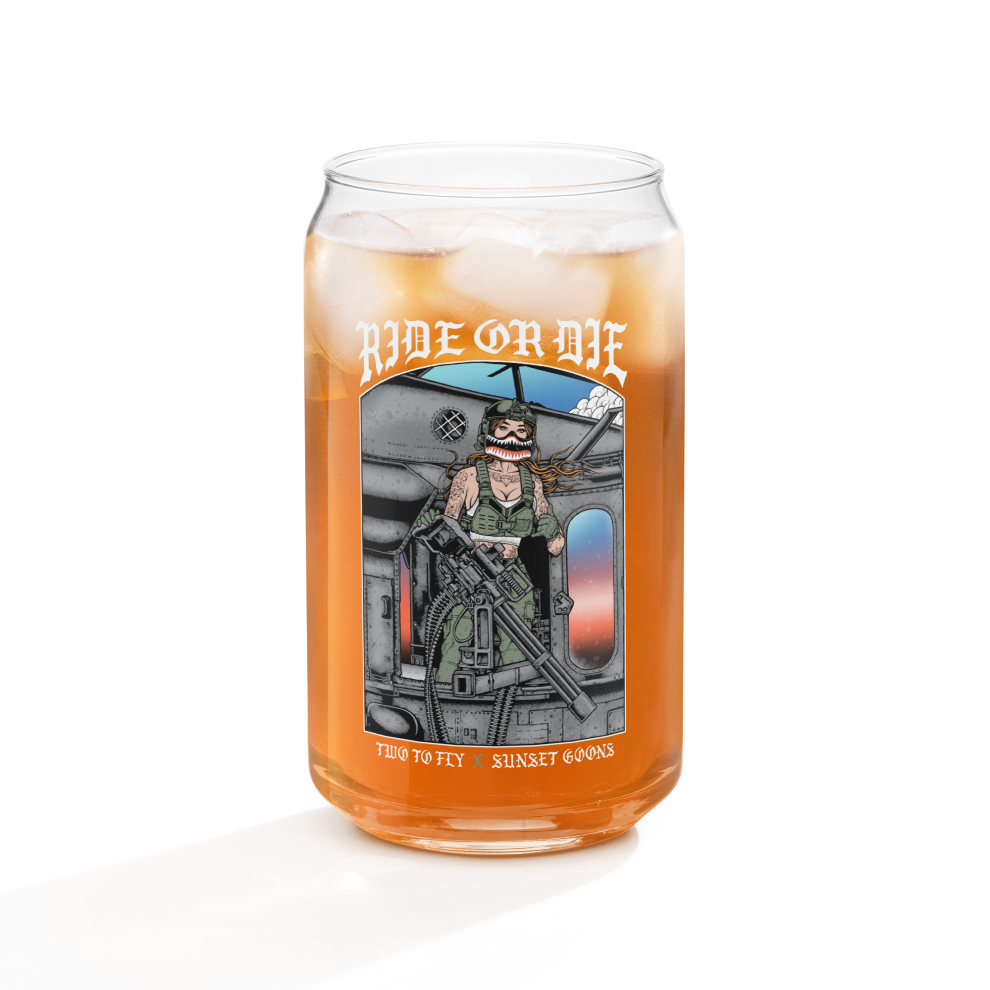 Ride Or Die Pint Glass